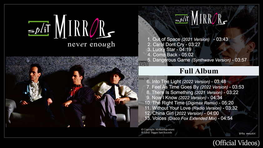 Never Enough CD Album